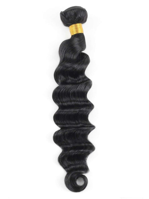 Malaysian Loose Deep Wave Bundle Deals + Closure